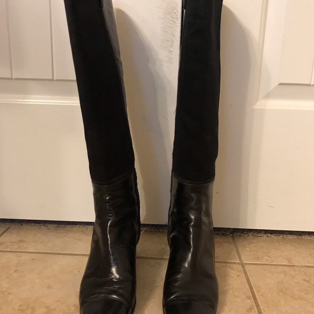 Stuart Weitzman Patchwork Boots - image 7